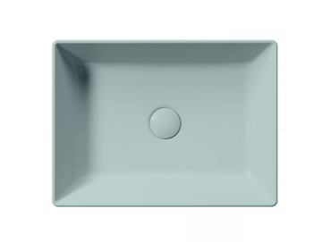 COLOR ELEMENTS 50X37 - Countertop rectangular ceramic washbasin by GSI ceramica - view 3